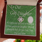 Golf Gifts For Women, To Our Golf Daughter, MOTHER DAY, Gift for Daughter