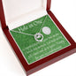 Golf Gifts For Women, Hole in One, Lucky Necklace, Gift for Daughter, Gift from Mom and Dad