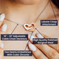 MOTHER DAY, Mother's Day Necklace, To My Mother, Heart Necklace, Gift for Mom