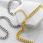 Golf Gifts For Men, To My Golf Dad, Cuban Chain Necklace, Gift for Dad, Gift from Son