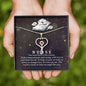 Nurse Hero Necklace, Stethoscope Design, Gift from Daughter, Gift from Son