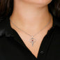 Nurse Hero Necklace, Stethoscope Design, Gift from Daughter, Gift from Son