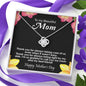 MOTHER DAY, Love Knot Necklace, To My Mother, Jewelry Gift For Mom From Daughter