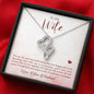 Happy Birthday Wife, Anniversary Necklace, Heart Designs, Wife Necklace