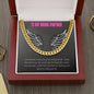 Cuban Chain, To My Riding Partner, Harley Lovers, Customized, Personalized Necklace Gift, Gifts for Husband