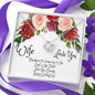 Happy Birthday Wife, Anniversary Necklace, Love Knot, Wife Necklace