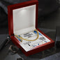 FATHER'S DAY Necklace, DAD Gift, Happy Father's Day To My Dad, Cuban Link Chain, Gift for Dad