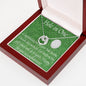 Golf Gifts For Women, Hole in One, Lucky Necklace, Gift for Daughter, Gift from Mom and Dad