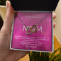 MOTHER DAY, Mother's Day Necklace, To My Mother, Heart Necklace, Gift for Mom