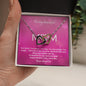 MOTHER DAY, Mother's Day Necklace, To My Mother, Heart Necklace, Gift for Mom