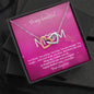 MOTHER DAY, Mother's Day Necklace, To My Mother, Heart Necklace, Gift for Mom