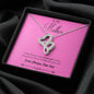 BIRTHDAY MOM NECKLACE To A Beautiful Mom, To My Mother, Gift Mother, Jewelry Gift, Women's Gift