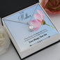 BIRTHDAY MOM Necklace, To A Beautiful Mom, To My Mother, Gift Mother