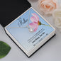 BIRTHDAY MOM Necklace, To A Beautiful Mom, To My Mother, Gift Mother