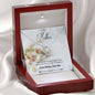 BIRTHDAY MOM Necklace, To A Beautiful Mom, To My Mother, Gift Mother