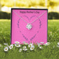 BIRTHDAY MOM Necklace, To A Beautiful Mom, To My Mother, Gift Mother