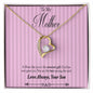 BIRTHDAY MOM Necklace, To A Beautiful Mom, To My Mother, Gift Mother