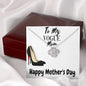 MOTHER DAY, Mother's Day Necklace, Vogue Fashion, To A Beautiful Mom, Gift Mother