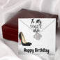 Happy Birthday Wife, Vogue Fashion, Anniversary Necklace, Wife Necklace
