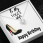 Happy Birthday Wife, Vogue Fashion, Anniversary Necklace, Wife Necklace