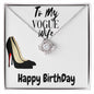 Happy Birthday Wife, Vogue Fashion, Anniversary Necklace, Wife Necklace