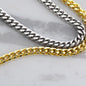 HUSBAND Gifts Necklace, Happy Birthday To My HUSBAND, Cuban Link Chain