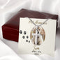 Pet Memories Necklace, Pet Memorial, Pet Name Card Jewelry, Love Pet, Pet Lovers, Remembrance of Pet, Pet Jewelry Box Gift, Personalized Box