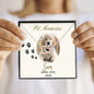Pet Memories Necklace, Pet Memorial, Pet Name Card Jewelry, Love Pet, Pet Lovers, Remembrance of Pet, Pet Jewelry Box Gift, Personalized Box