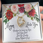 MOTHER DAY, Mother's Day Necklace, To A Beautiful Mom, To My Mother, Gift Mother