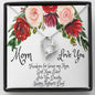 MOTHER DAY, Mother's Day Necklace, To A Beautiful Mom, To My Mother, Gift Mother