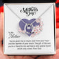 MOTHER DAY, Mother's Day Necklace, Message Card Mom, Lucky Necklace