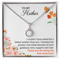 MOTHER DAY, Mother's Day Necklace, Message Card Mom, Eternal Hope Necklace