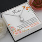 MOTHER DAY, Mother's Day Necklace, Message Card Mom, Eternal Hope Necklace
