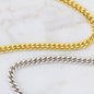 HAPPY BIRTHDAY Necklace, DAD Gift, Happy Birthday To My Dad, Cuban Link Chain