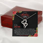 MOTHER DAY, Mother's Day Necklace, Message Card Mom, To My Mother, Women's Gift
