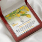 MOTHER DAY, Mother's Day Necklace, Message Card Mom, Women's Gift