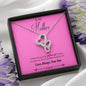 BIRTHDAY MOM NECKLACE To A Beautiful Mom, To My Mother, Gift Mother, Jewelry Gift, Women's Gift