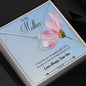BIRTHDAY MOM Necklace, To A Beautiful Mom, To My Mother, Gift Mother