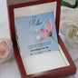 BIRTHDAY MOM Necklace, To A Beautiful Mom, To My Mother, Gift Mother