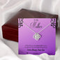 BIRTHDAY MOM Day Necklace, To A Beautiful Mom, To My Mother, Gift Mother