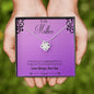 BIRTHDAY MOM Day Necklace, To A Beautiful Mom, To My Mother, Gift Mother