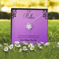 BIRTHDAY MOM Day Necklace, To A Beautiful Mom, To My Mother, Gift Mother