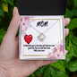 BIRTHDAY MOM Necklace, Birthday Gift Mom, Gift Mother, Jewelry Gift