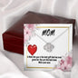 BIRTHDAY MOM Necklace, Birthday Gift Mom, Gift Mother, Jewelry Gift