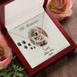 Pet Memories Necklace, Pet Memorial, Pet Name Card Jewelry, Love Pet, Pet Lovers, Remembrance of Pet, Pet Jewelry Box Gift, Personalized Box