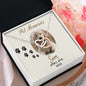 Pet Memories Necklace, Pet Memorial, Pet Name Card Jewelry, Love Pet, Pet Lovers, Remembrance of Pet, Pet Jewelry Box Gift, Personalized Box