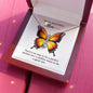 BIRTHDAY MOM Necklace, Message Card Mom, Alluring Beauty Necklace, Gift for Mom, Mama Necklace