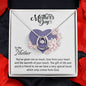 MOTHER DAY, Mother's Day Necklace, Message Card Mom, Lucky Necklace