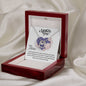 MOTHER DAY, Mother's Day Necklace, Message Card Mom, Lucky Necklace