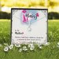 BIRTHDAY MOM Necklace, Message Card Mom, Alluring Beauty Necklace